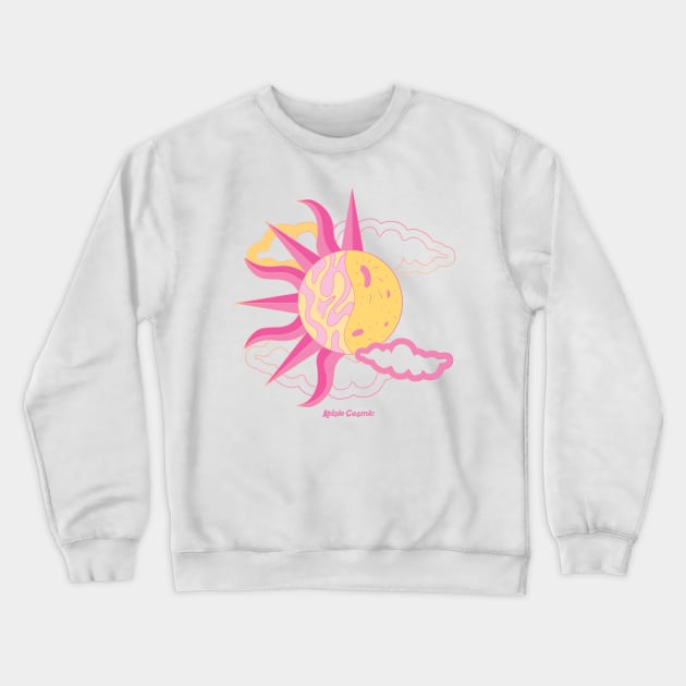 Sunrise Sunset Crewneck Sweatshirt by Kelsie Cosmic